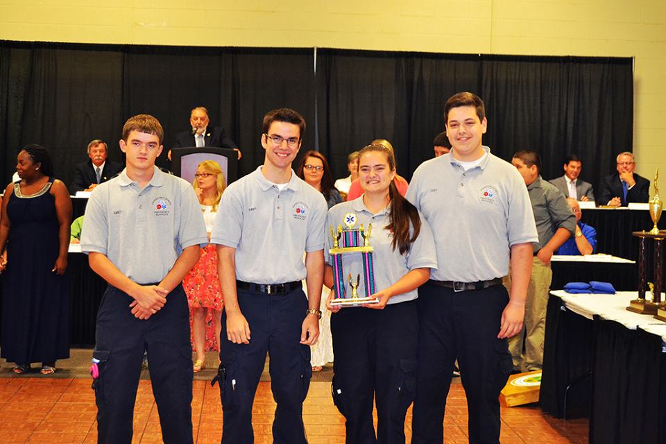 JCEMS Cadets Win 2nd Place Trophy