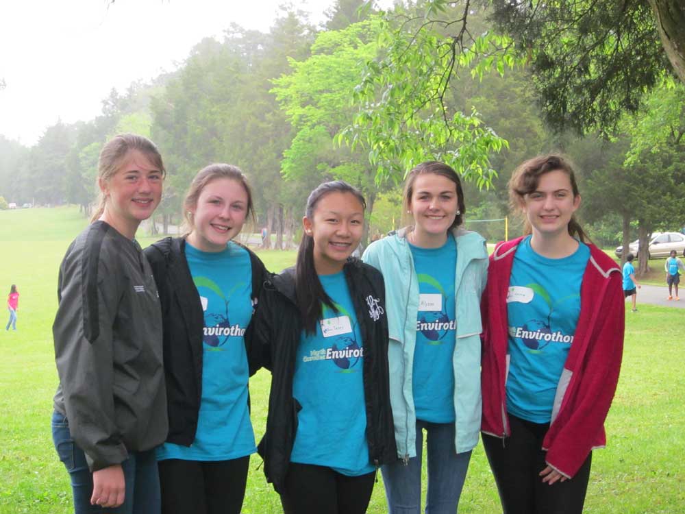 PHOTO: (WJHSFFA) West Johnston High School’s FFA Team called “Teeny Bog Turtles FFA” were Lauren Hess, Brooke Burns, Jenny Huynh, Alyssa Barbour and Laura Kuhaneck