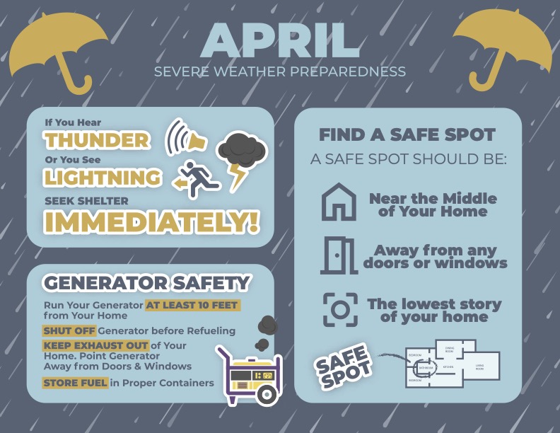 April 2022 Calendar Image - Emergency Calendar