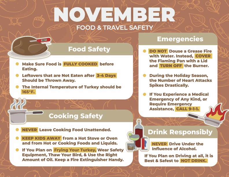 November 2022 Calendar Image - Emergency Calendar