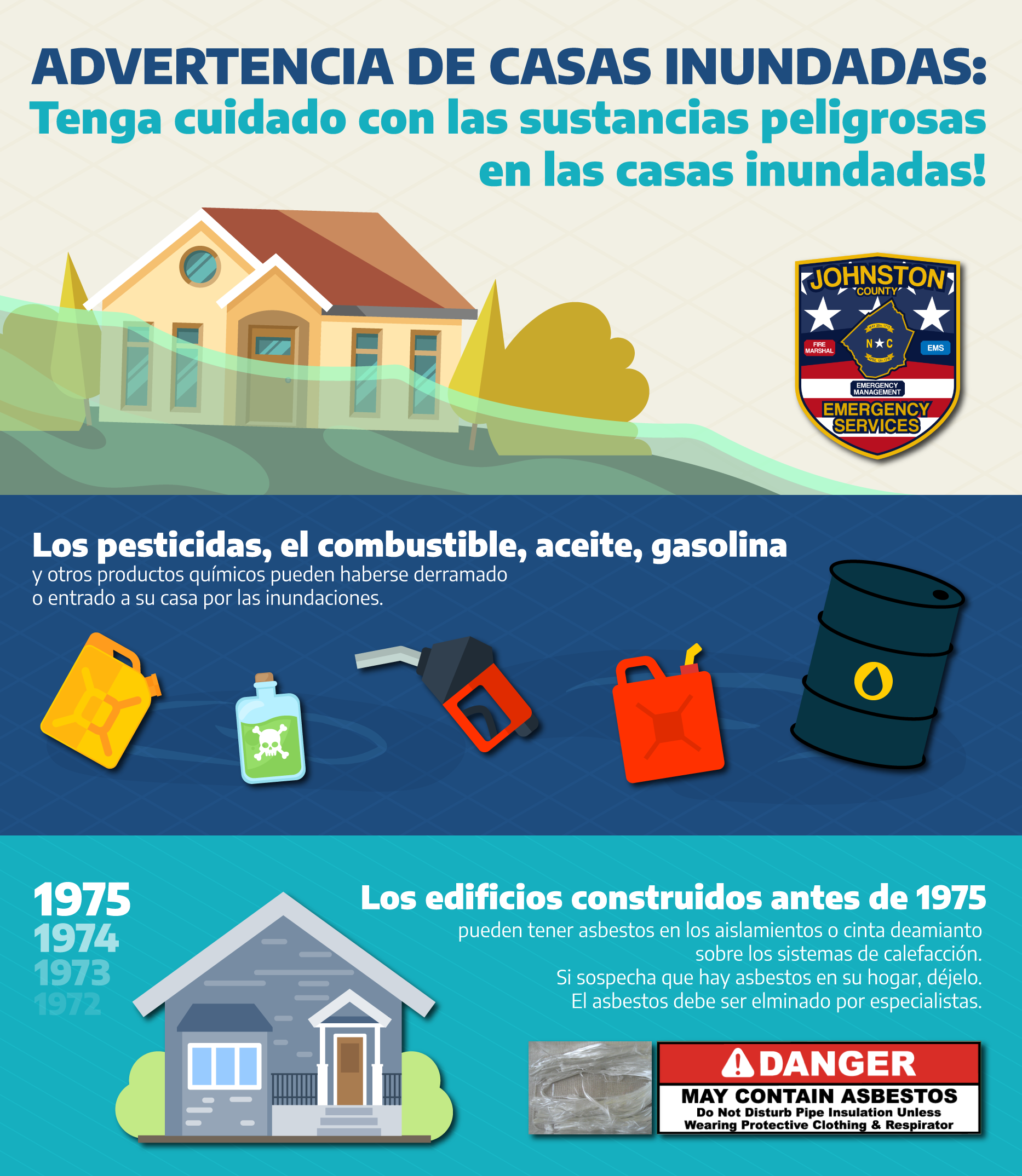 Hazardous-Materials-Flooding-SPANISH Infographic