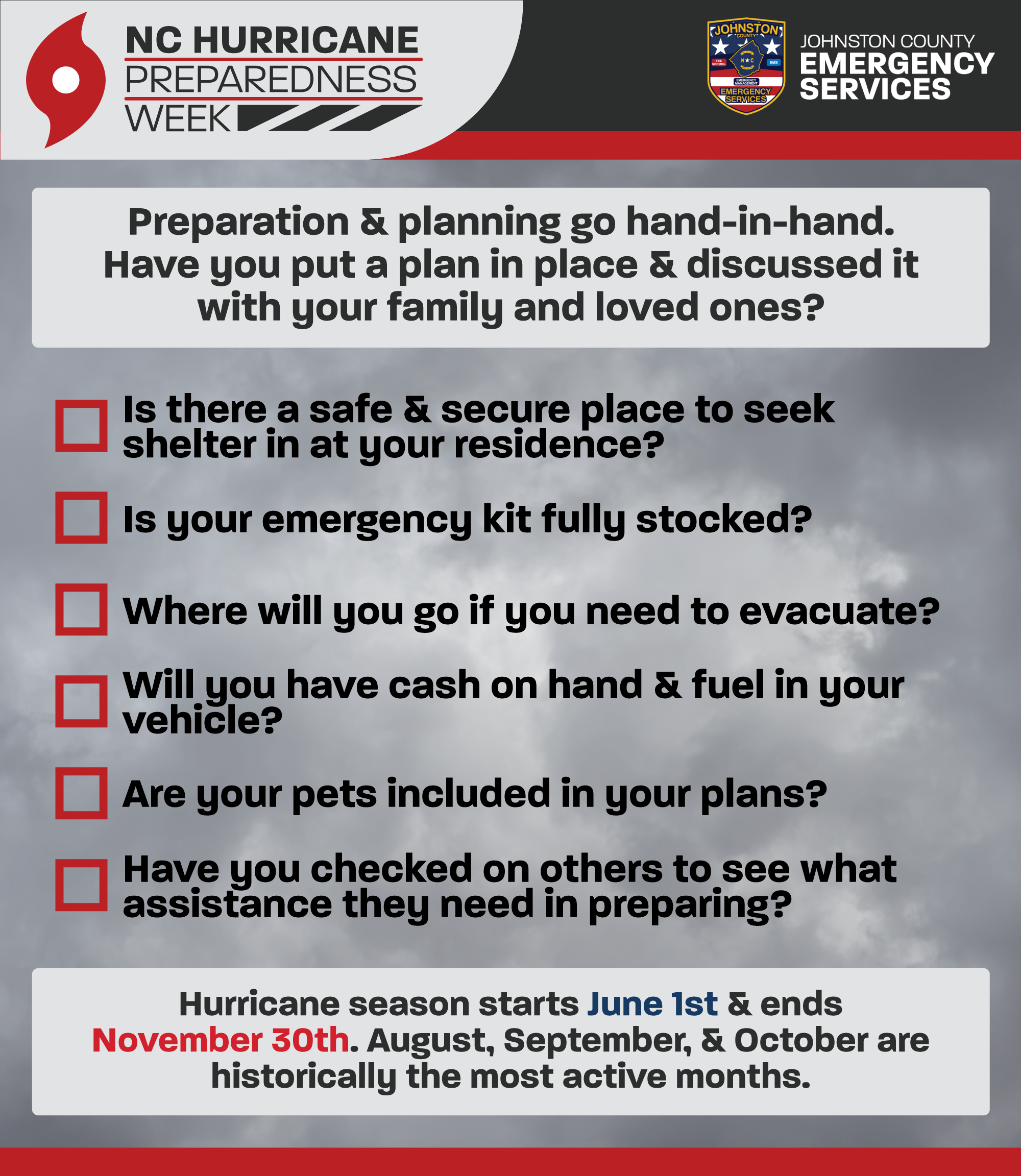 Create A Hurricane Plan Part 1 Infographic