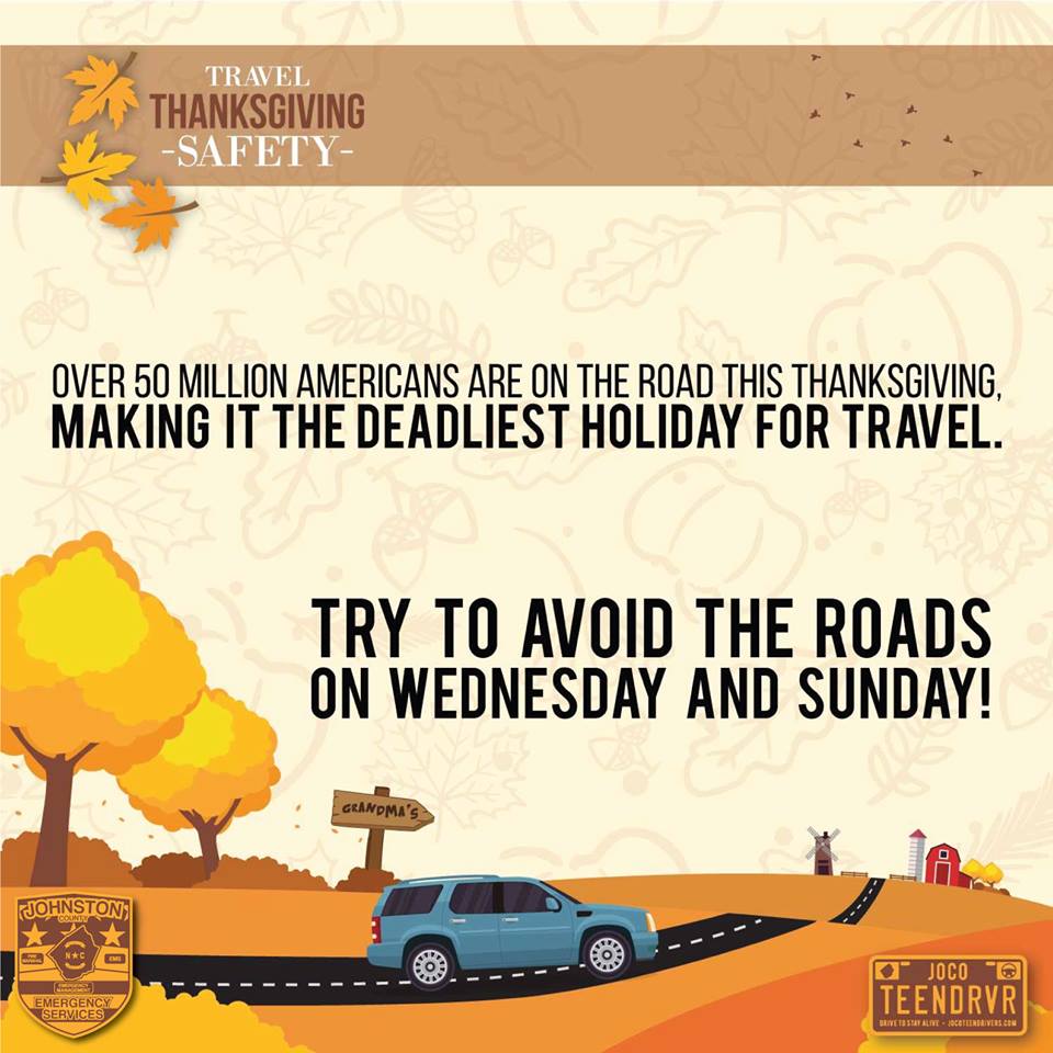 Thanksgiving Travel Safety Infographic