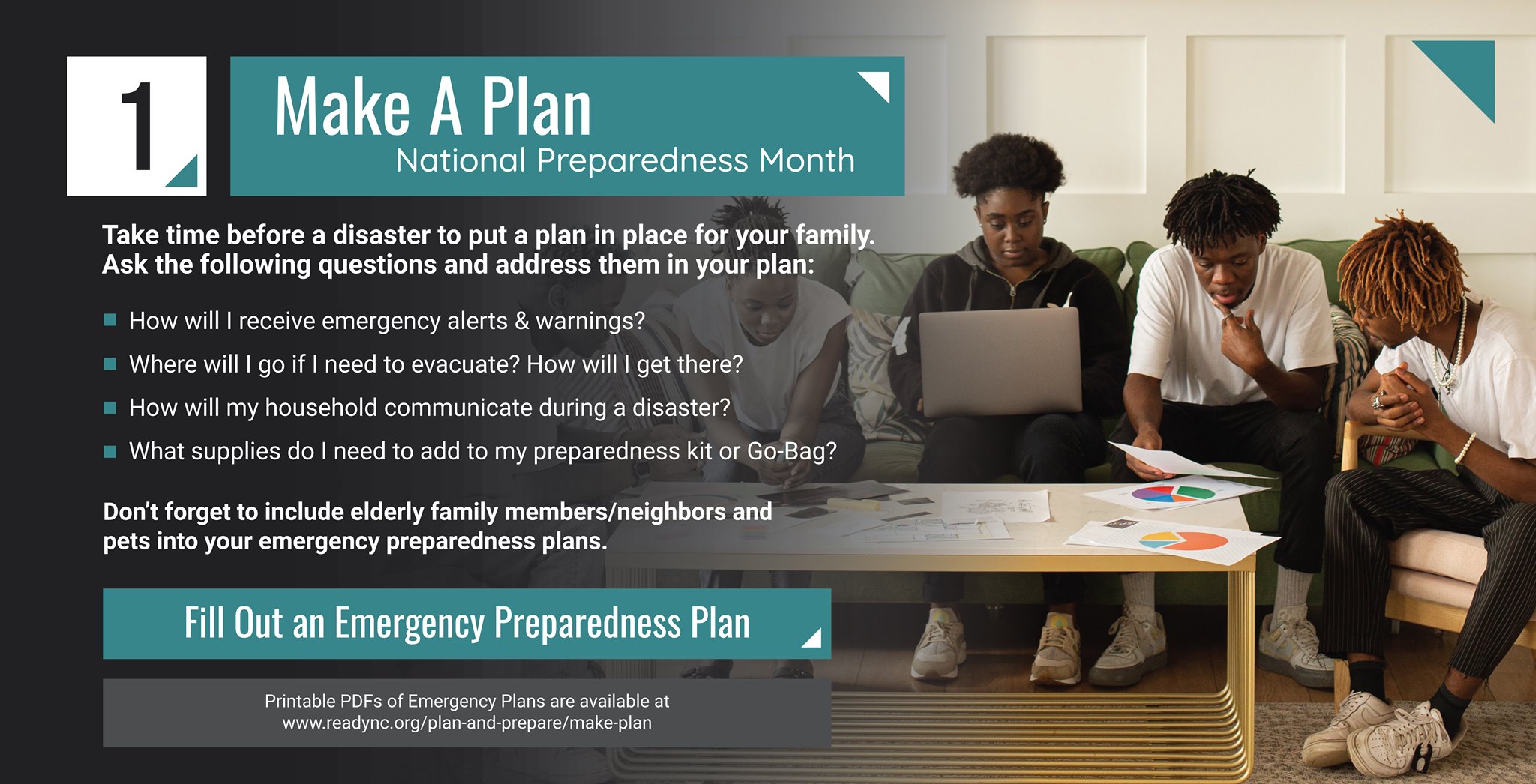Make a plan brochure, national preparedness