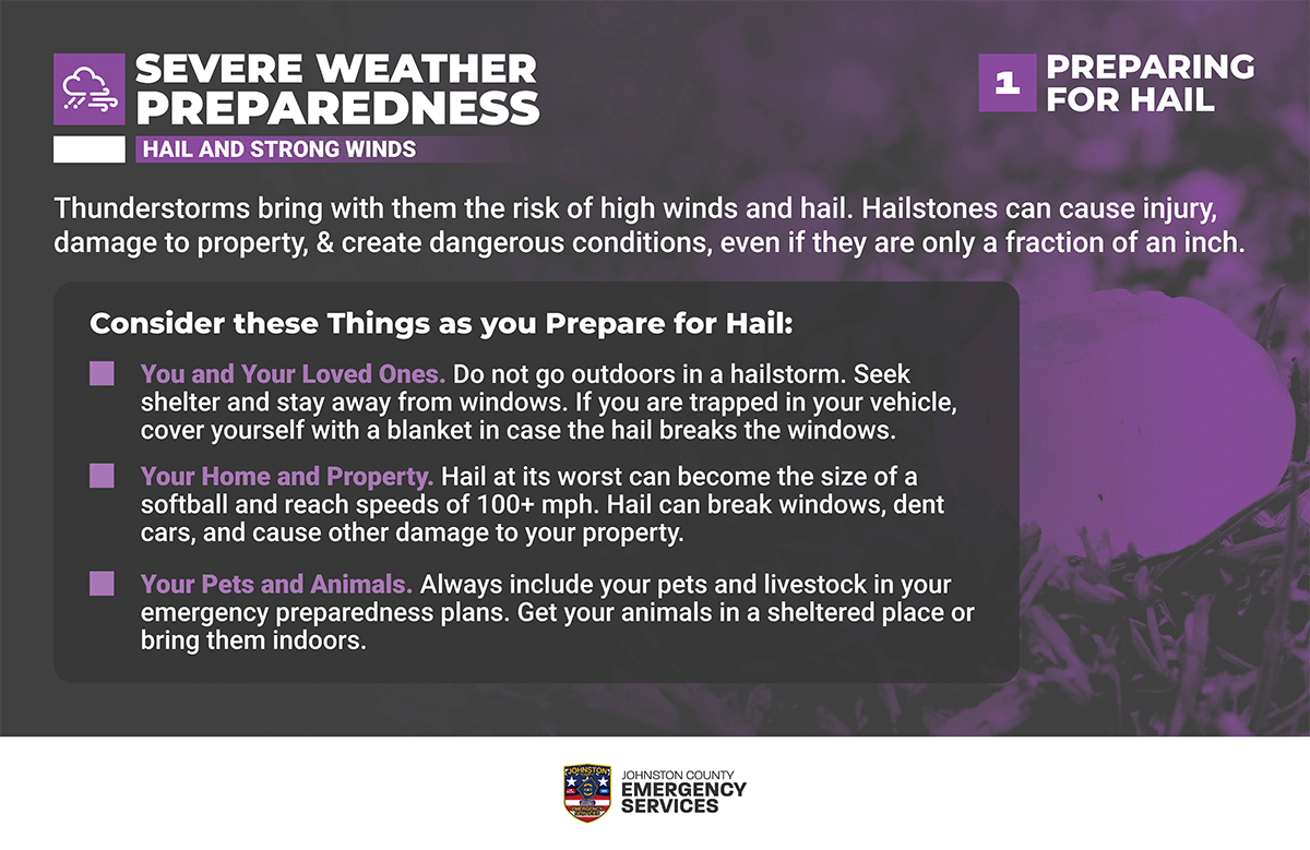 Severe Weather, Hail Flyer