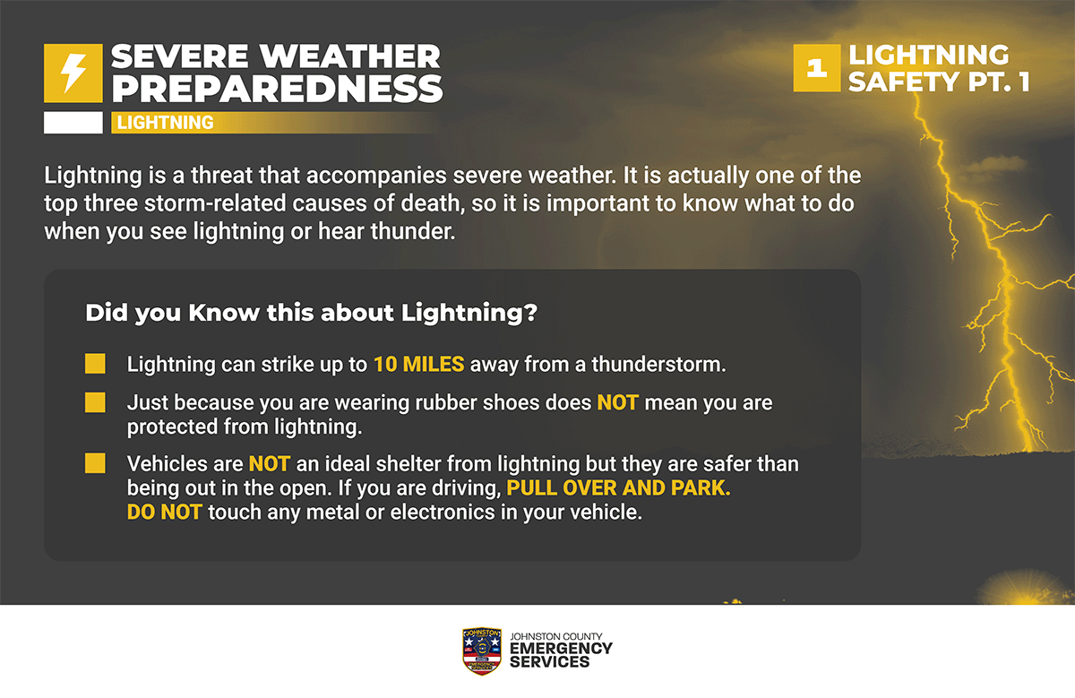 Severe Weather, Lightning Pt. 1 Flyer
