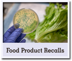 Food Product Recalls