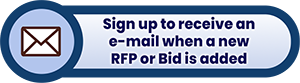 Sign up to receive an email when a new RFP is added