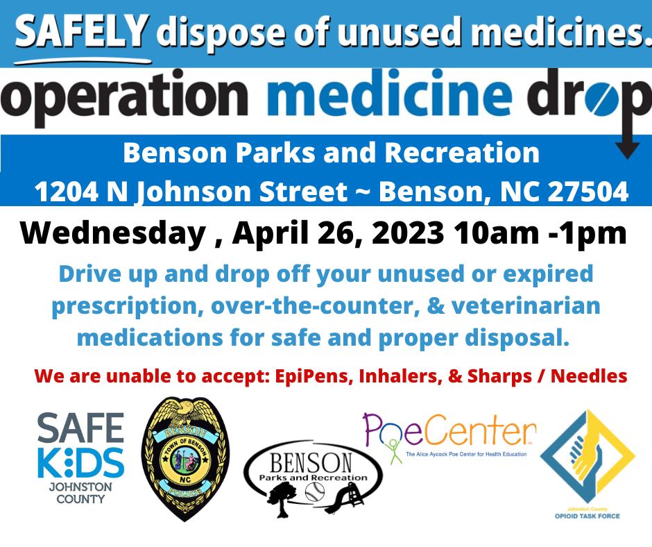 Operation Medicine Drop Flyer