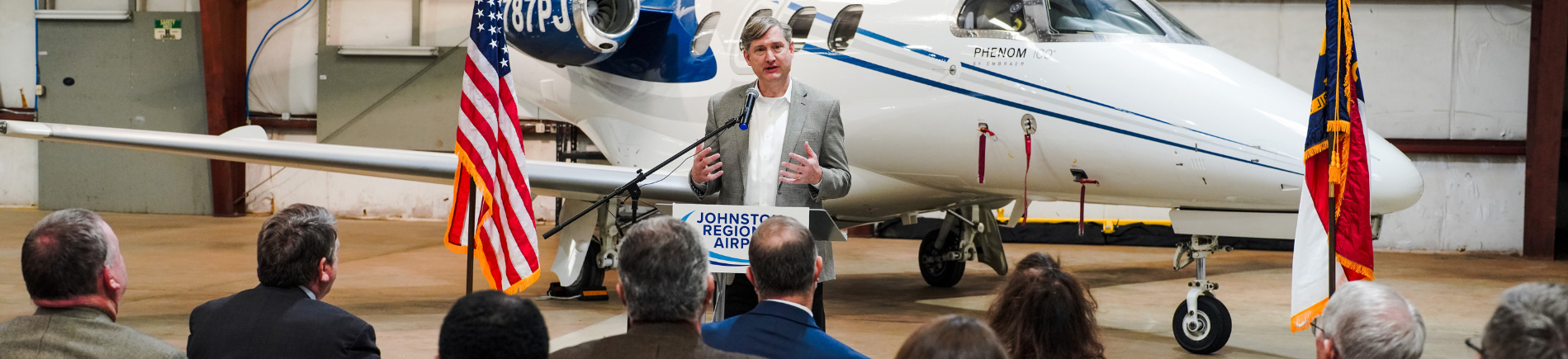 Talk at Johnston County Airport