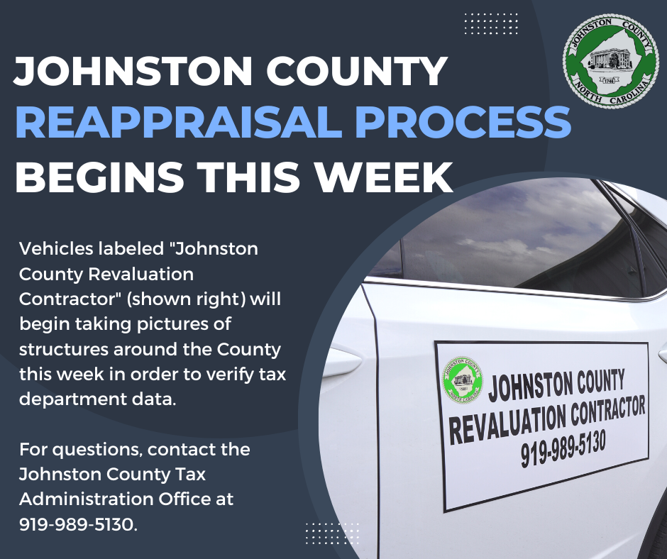 Johnston County Reappraisal Process Begins This Week
