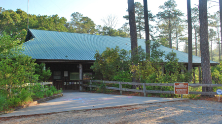 View of the visitor center/classroom