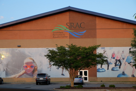 View of the main SRAC sign