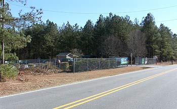 Roadside View of the Meadow Convenience Center