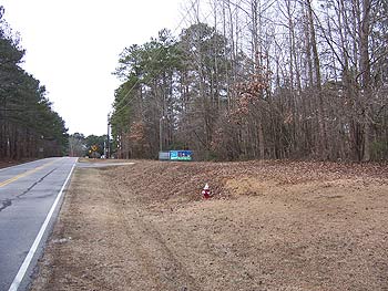 Roadside View of Oak Grove Convenience Center